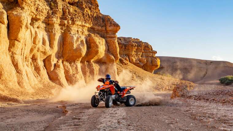 Quad à Agafay